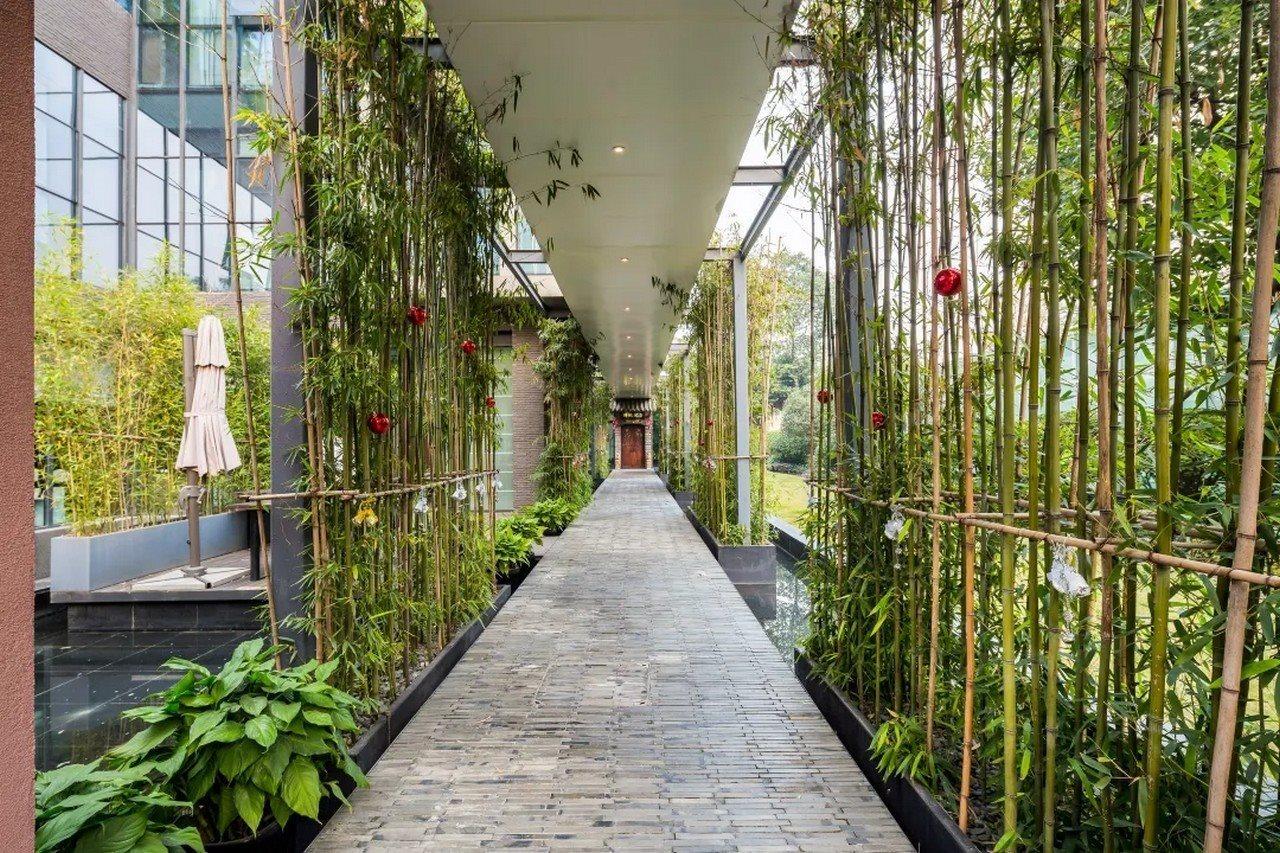 Chengdu Chanyi Jincheng Courtyard Hotel Exterior foto
